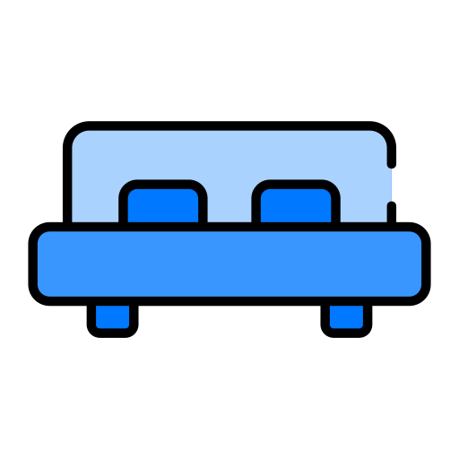 킹사이즈 침대 무료 아이콘