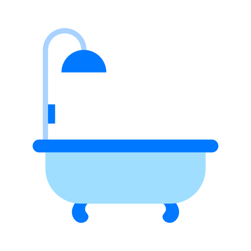 baignoire Icône gratuit baignoire Icône gratuit