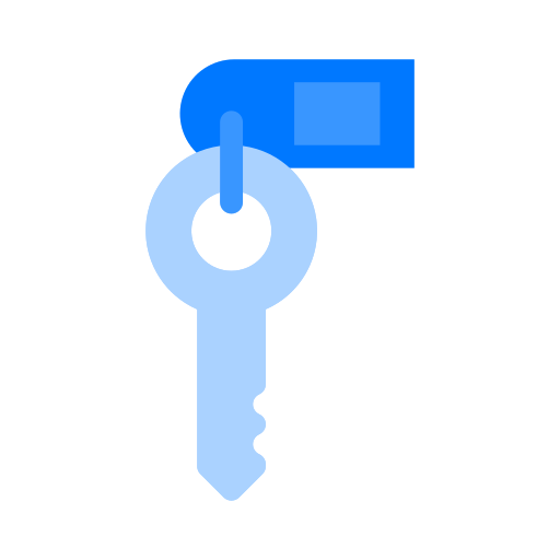 llave del hotel icono gratis