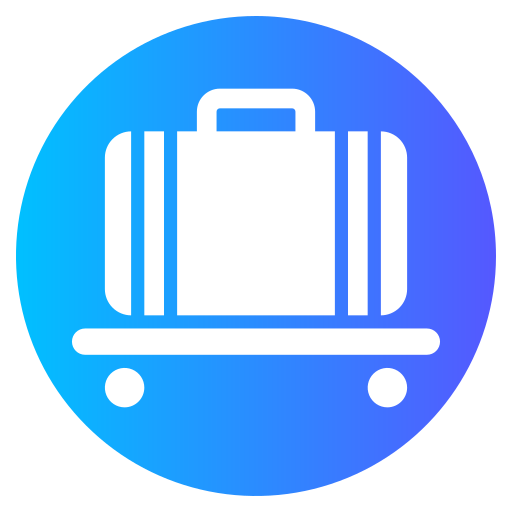 carrito de hotel icono gratis