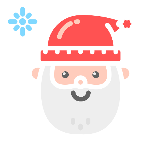 papá noel icono gratis