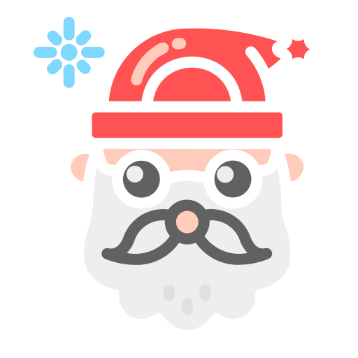 papá noel icono gratis