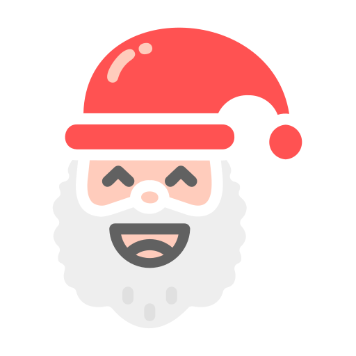 papá noel icono gratis