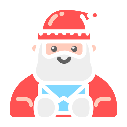 papá noel icono gratis