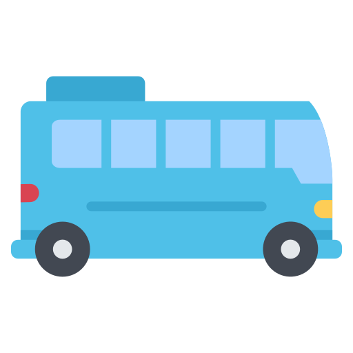 autobús de viaje icono gratis