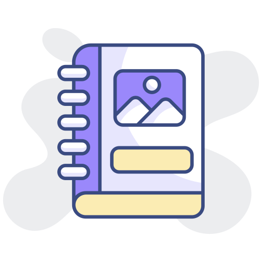 Álbum de fotos icono gratis