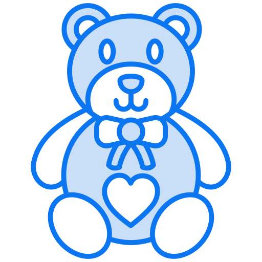 amor de osito de peluche icono gratis