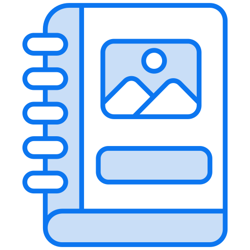 Álbum de fotos icono gratis