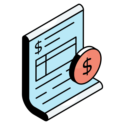 presupuesto icono gratis