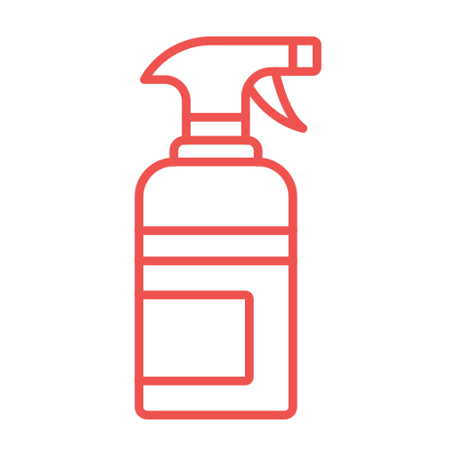 spray limpiador icono gratis