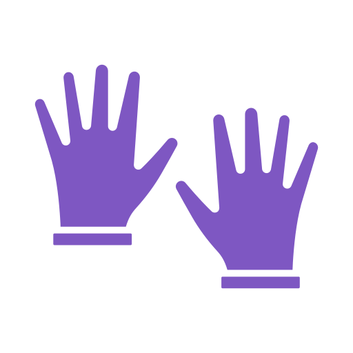 guantes de limpieza icono gratis