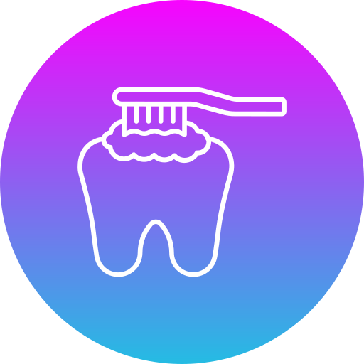 cepillado de dientes icono gratis