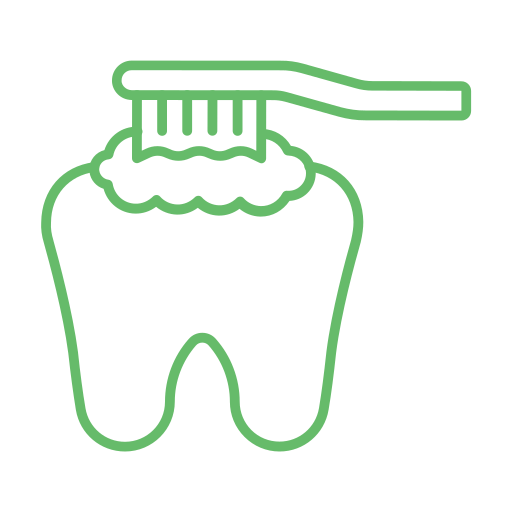 brossage des dents Icône gratuit