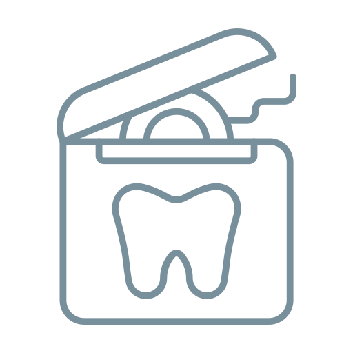 hilo dental icono gratis