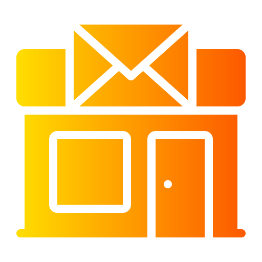 oficina de correos icono gratis