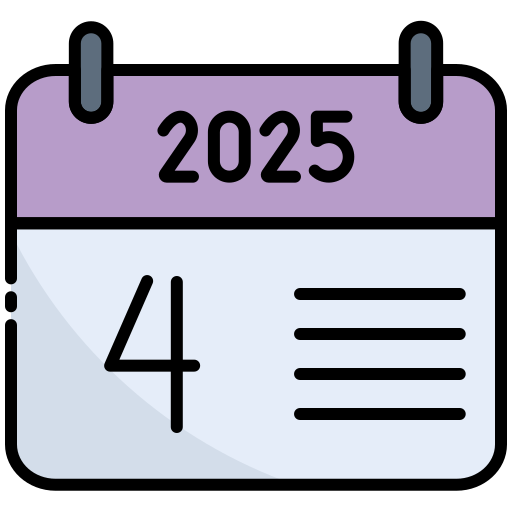 2025 Icône gratuit 2025 Icône gratuit