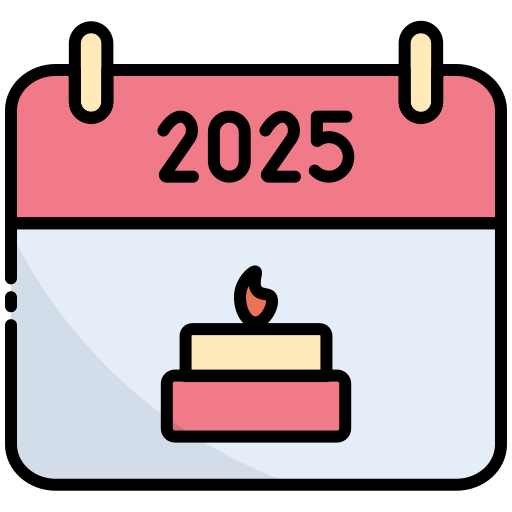 2025 icono gratis