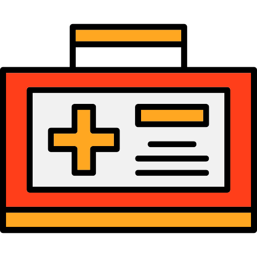 kit de primeiros socorros grátis ícone