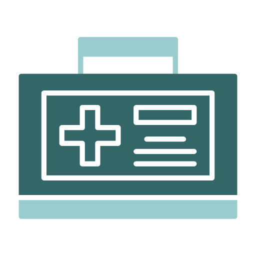 First aid kit free icon