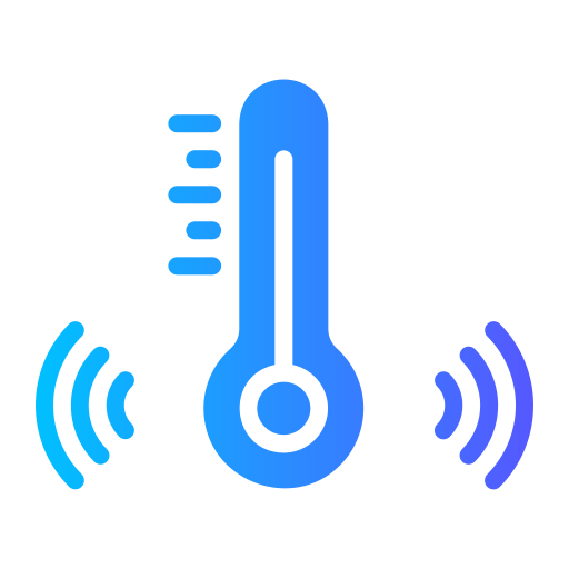 control de temperatura icono gratis