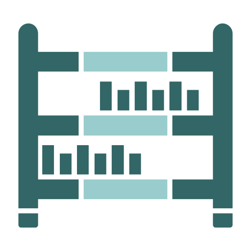 estante de livros grátis ícone estante de livros grátis ícone