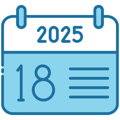 2025 Icône gratuit 2025 Icône gratuit