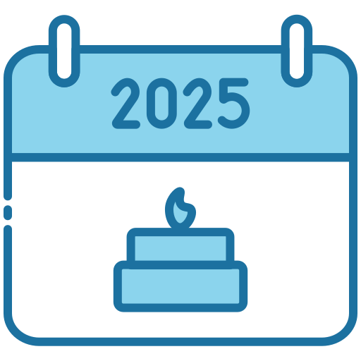 2025 icono gratis