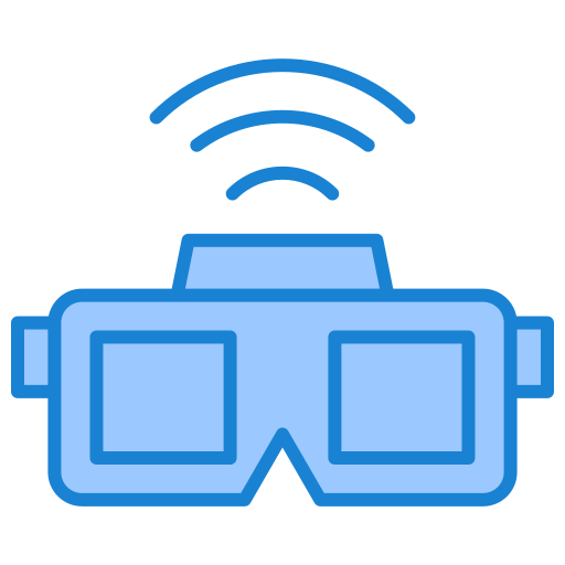 gafas de realidad virtual icono gratis