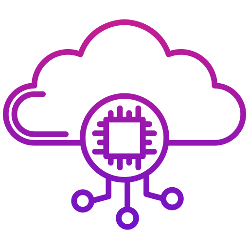 computación en la nube icono gratis