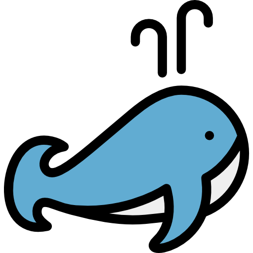Whale free icon Whale free icon