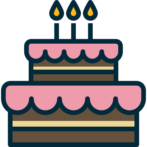 Birthday cake icons - 101 Free Birthday cake icons | Download PNG & SVG