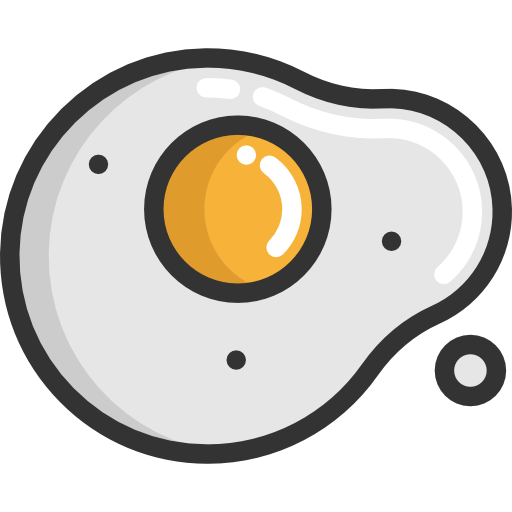 PNG Fried egg slide icon