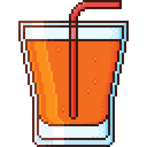 Soft drink Pixel Dimension Lineal color icon