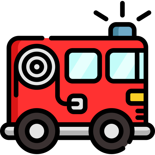 Camión de bomberos icono gratis