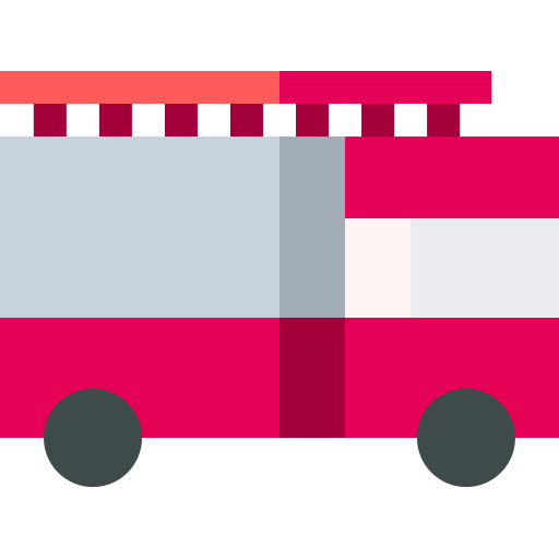 Camión de bomberos icono gratis