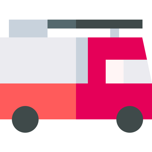 Camión de bomberos icono gratis