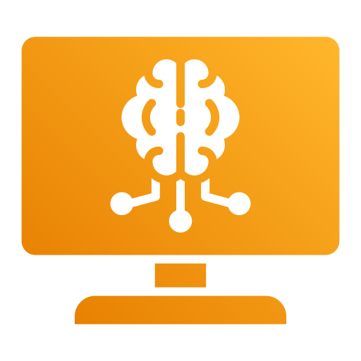 aprendizaje automático icono gratis