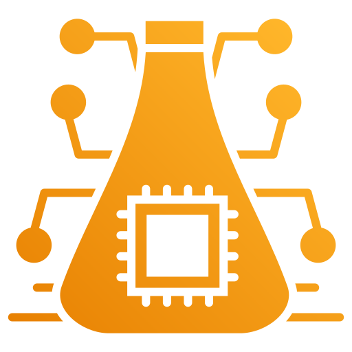 investigación de inteligencia artificial icono gratis