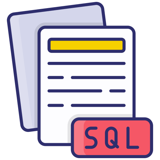 archivo sql icono gratis