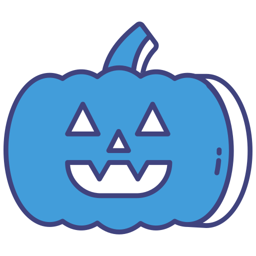 calabaza de halloween icono gratis