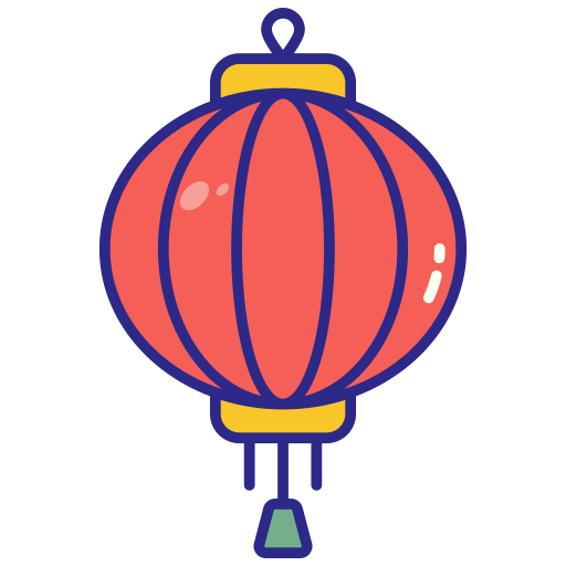 linterna china icono gratis