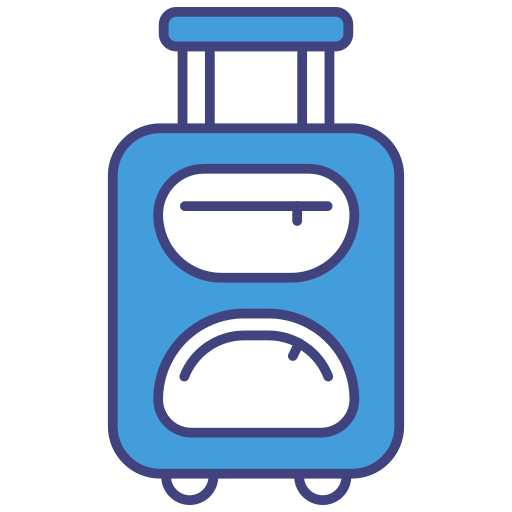 Дорожная сумка бесплатно иконка