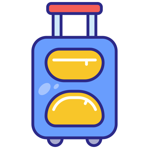 Дорожная сумка бесплатно иконка