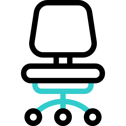 chaise de bureau Icône gratuit chaise de bureau Icône gratuit