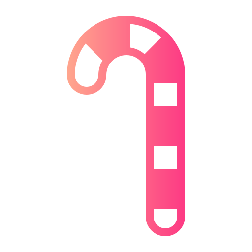 bastón de caramelo icono gratis