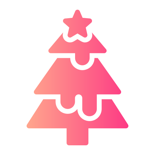 árbol de navidad icono gratis