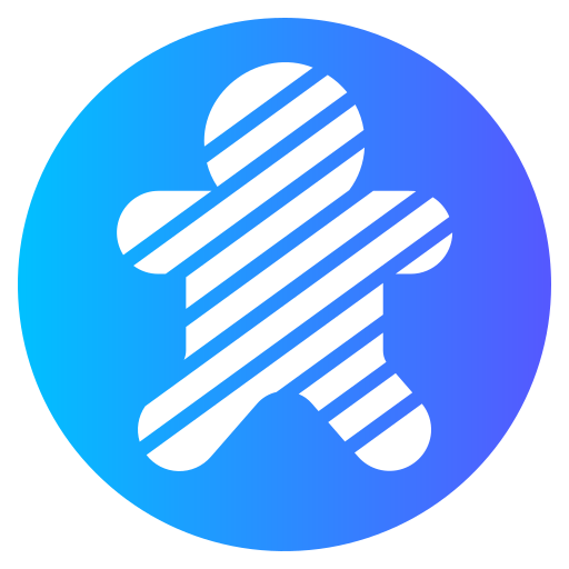 hombre de jengibre icono gratis