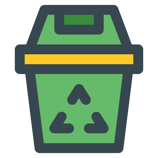 papelera de reciclaje icono gratis