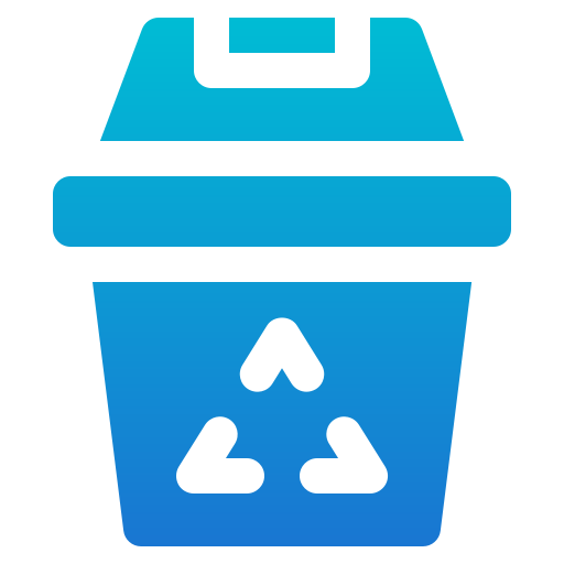 Recycle bin free icon