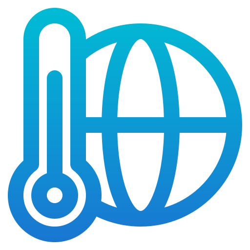 Temperature free icon